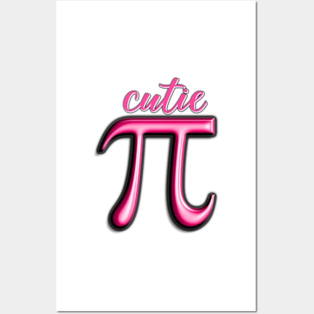 Cutie Pi Wall Art by CeeGunn